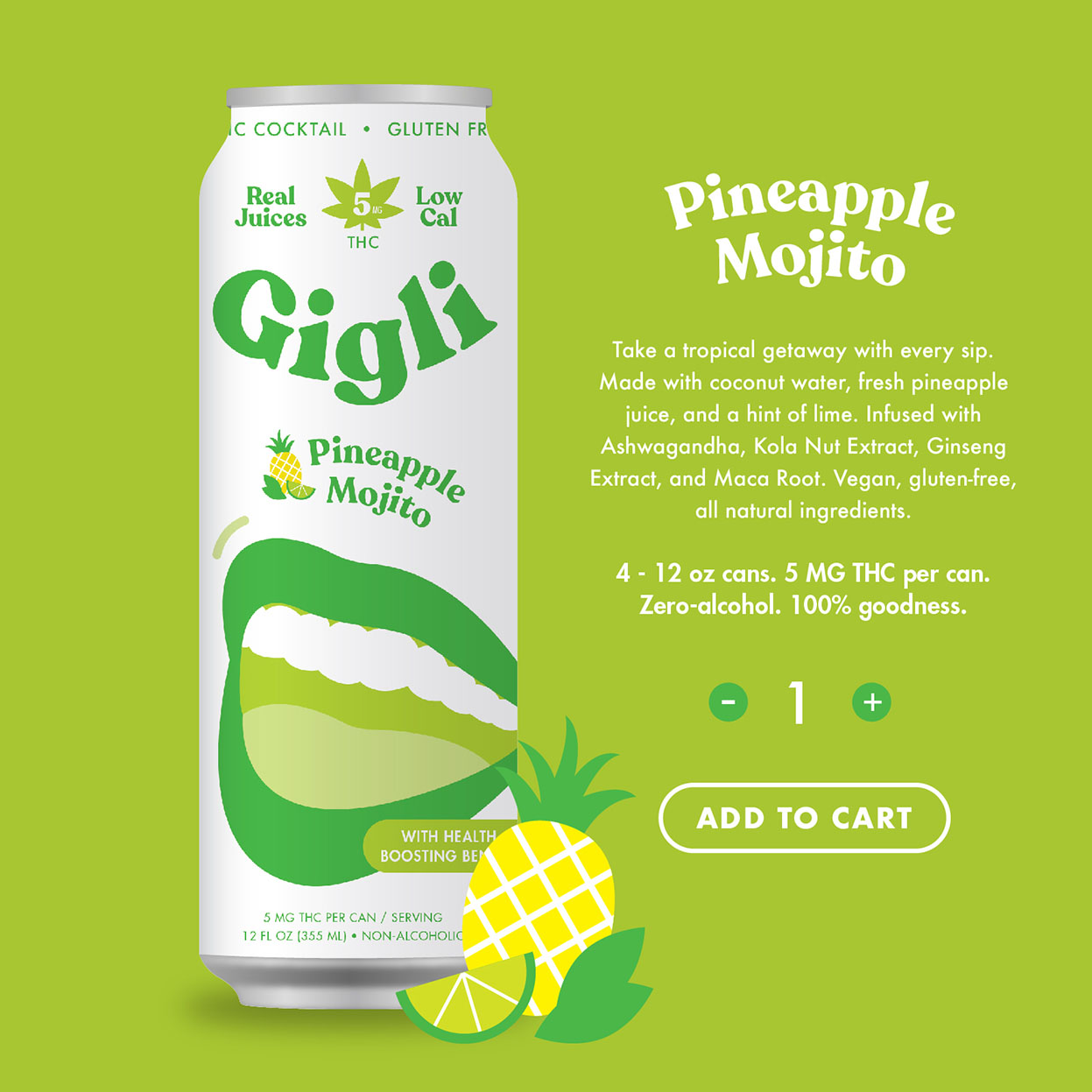 Gigli THC Seltzer | Spot